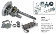 Zodiac's 6 Speed Conversion for Softail and Dyna 5 Speed Transmissions