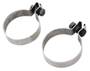 V-Twin Exhaust Port Clamps for Panhead