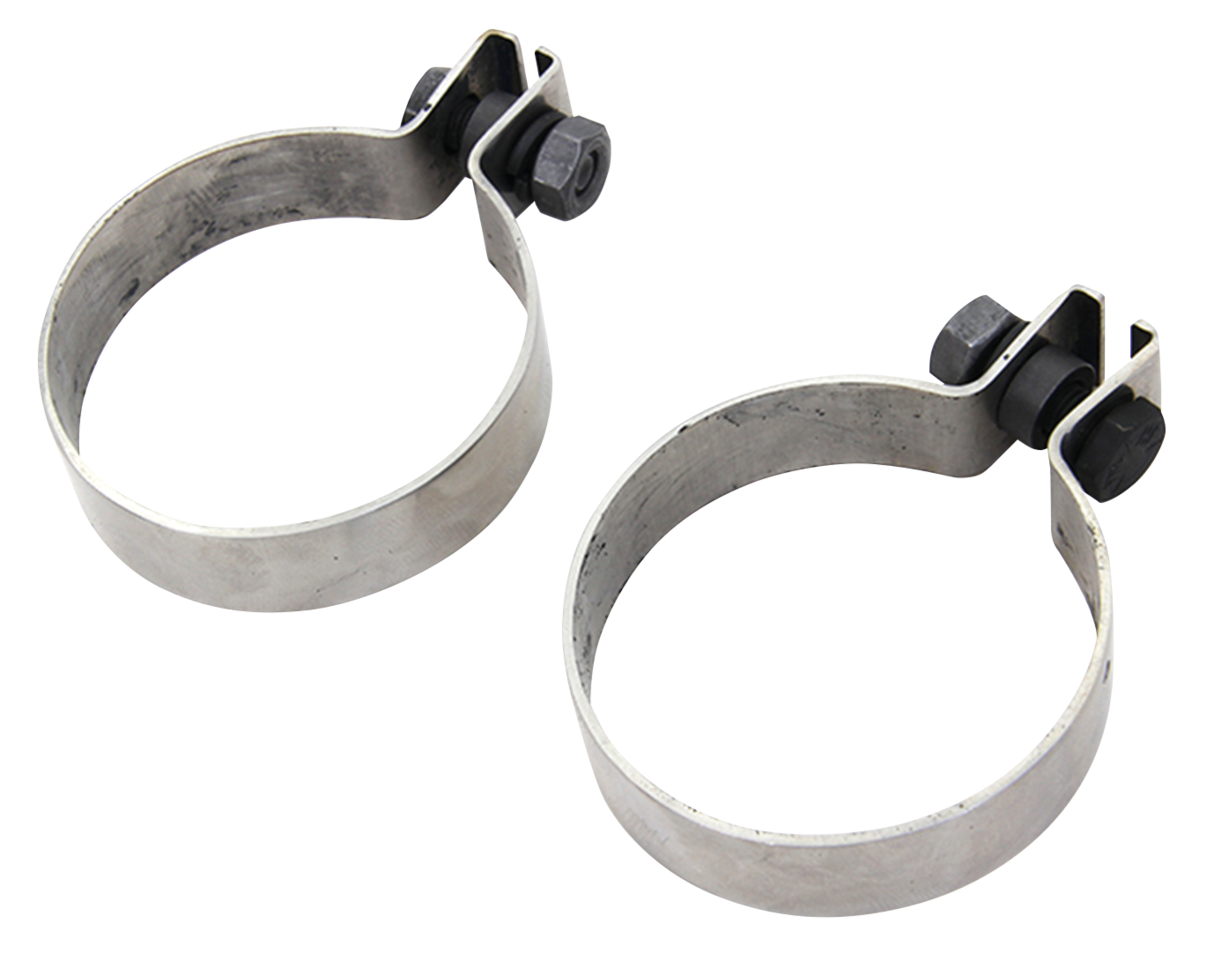 V-Twin Exhaust Port Clamps for Panhead