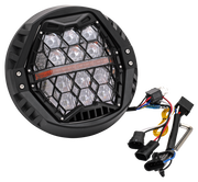Zodiac Honeycomb 7" LED Headlight Unit – Electric & Light