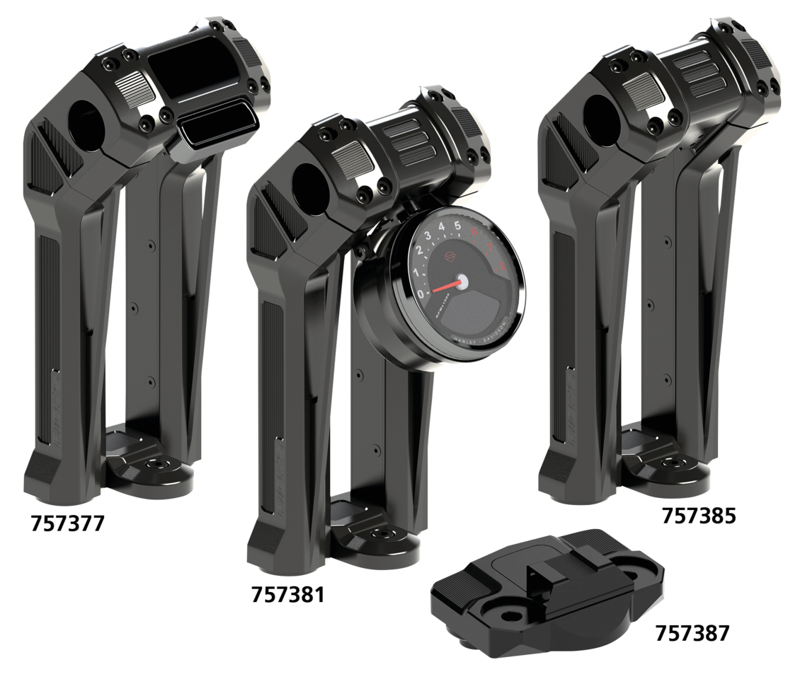 Rick's Pullback Club Style Riser Kits for 1 1/4" Bars – Handlebar