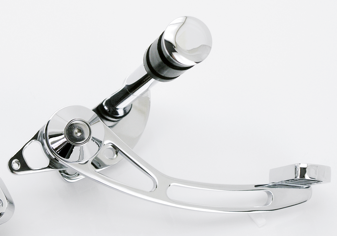 Zodiac Billet Aluminum Forward Control Kit for Dyna – Foot Control