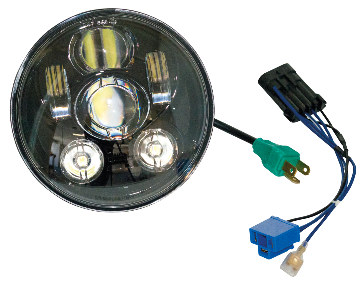 Zodiac Night Owl E-Approved 5 3/4" LED Headlight Unit – Electric & Light