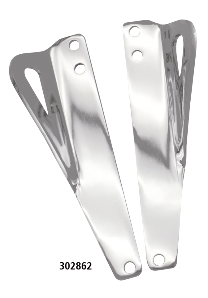 Zodiac Tie-Down Brackets for Touring & Softail – Front Forks