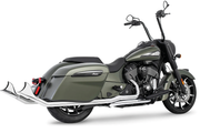 Freedom Performance Exhaust Sharktail True Duals for Indian Powerplus & Thunderstroke