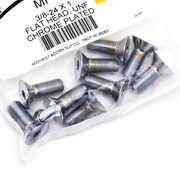 Midwest Acorn Nut Company Chrome Plated Counter Sunk Flat Head Socket Screws – Hardware