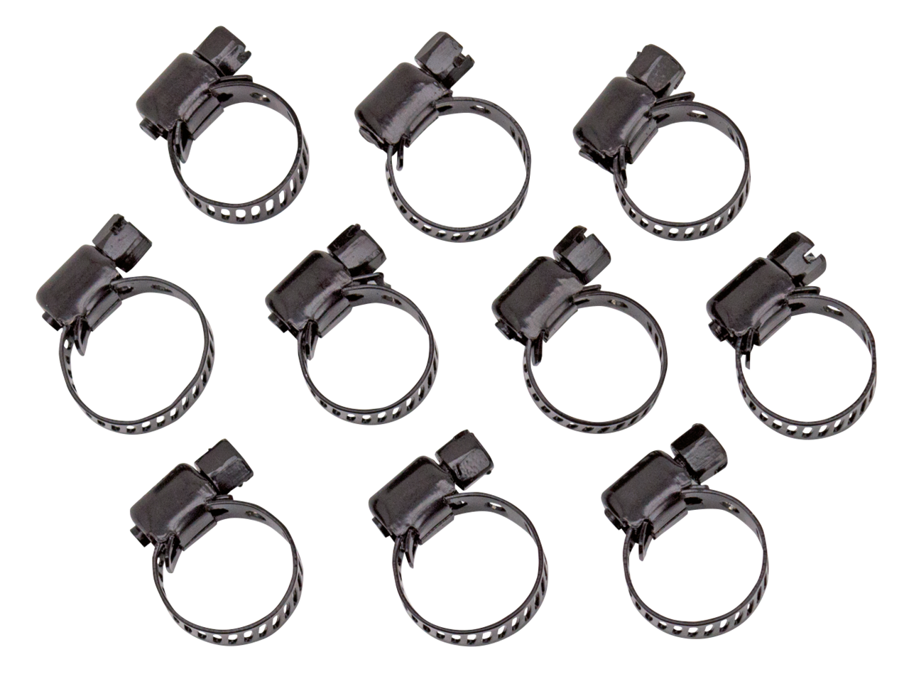 Jagg Black Hose Clamps – Gas- & Oil Tank