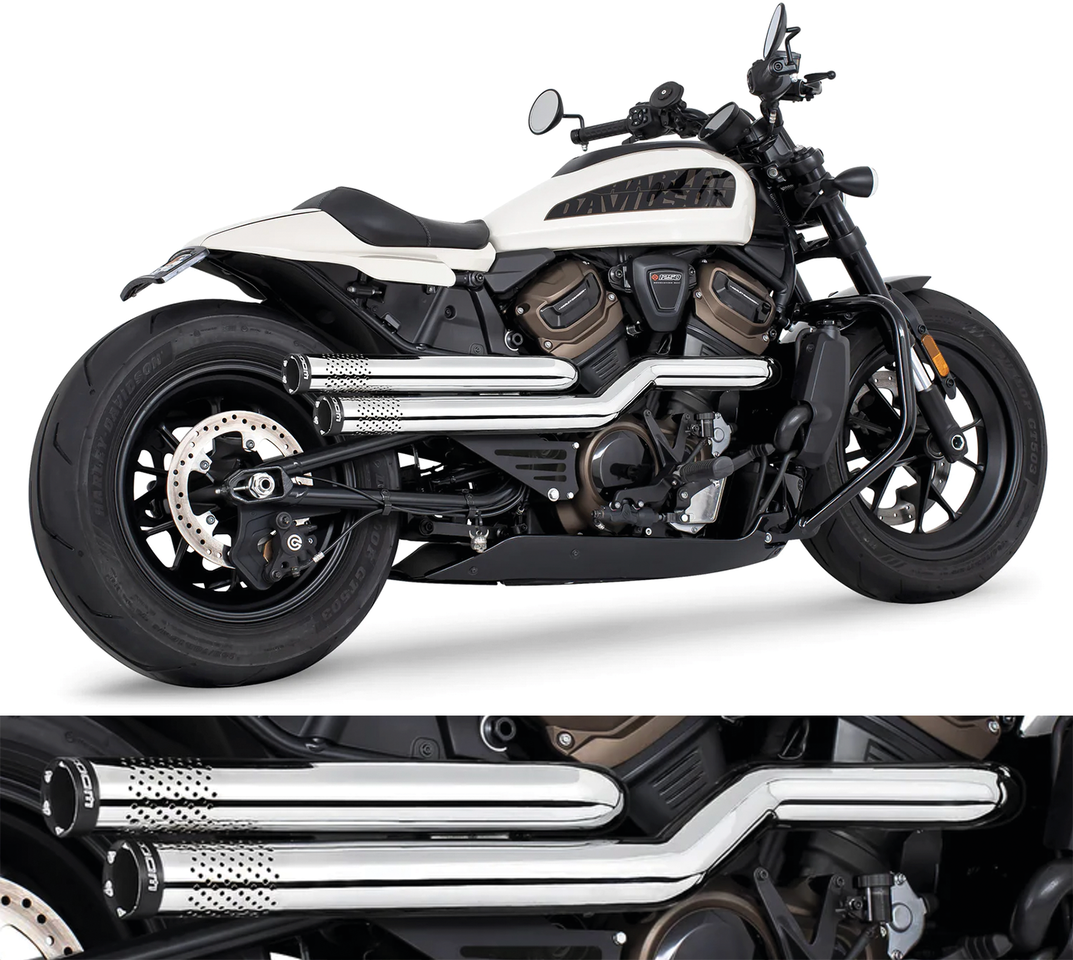 Freedom Performance Independence Exhausts for RH Sportster