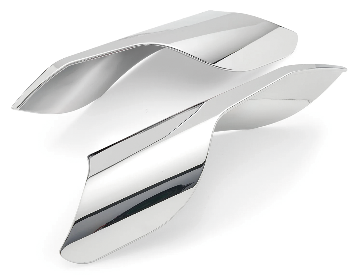 Ciro 3D Under Seat Mounted Heat Deflectors for Indian – Frame & Rear Suspension
