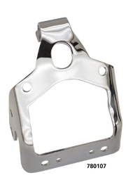 Samwel Supplies Headlight & Horn Bracket for Early Springer Forks – Electric & Light