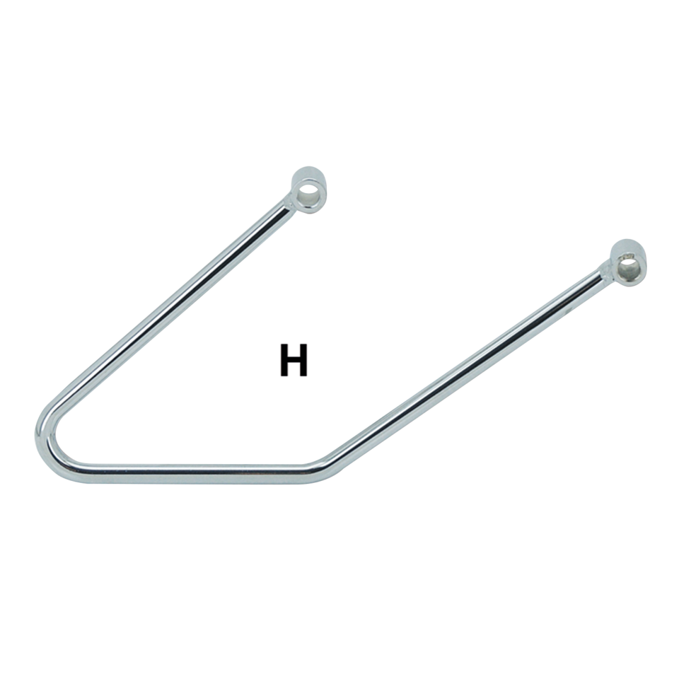 Zodiac Chrome Saddlebag Supports – Luggage