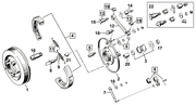 Samwel Supplies Front Brake Parts for Old Stock Style Springer Forks