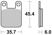 SBS Brake Pads for After Market Calipers