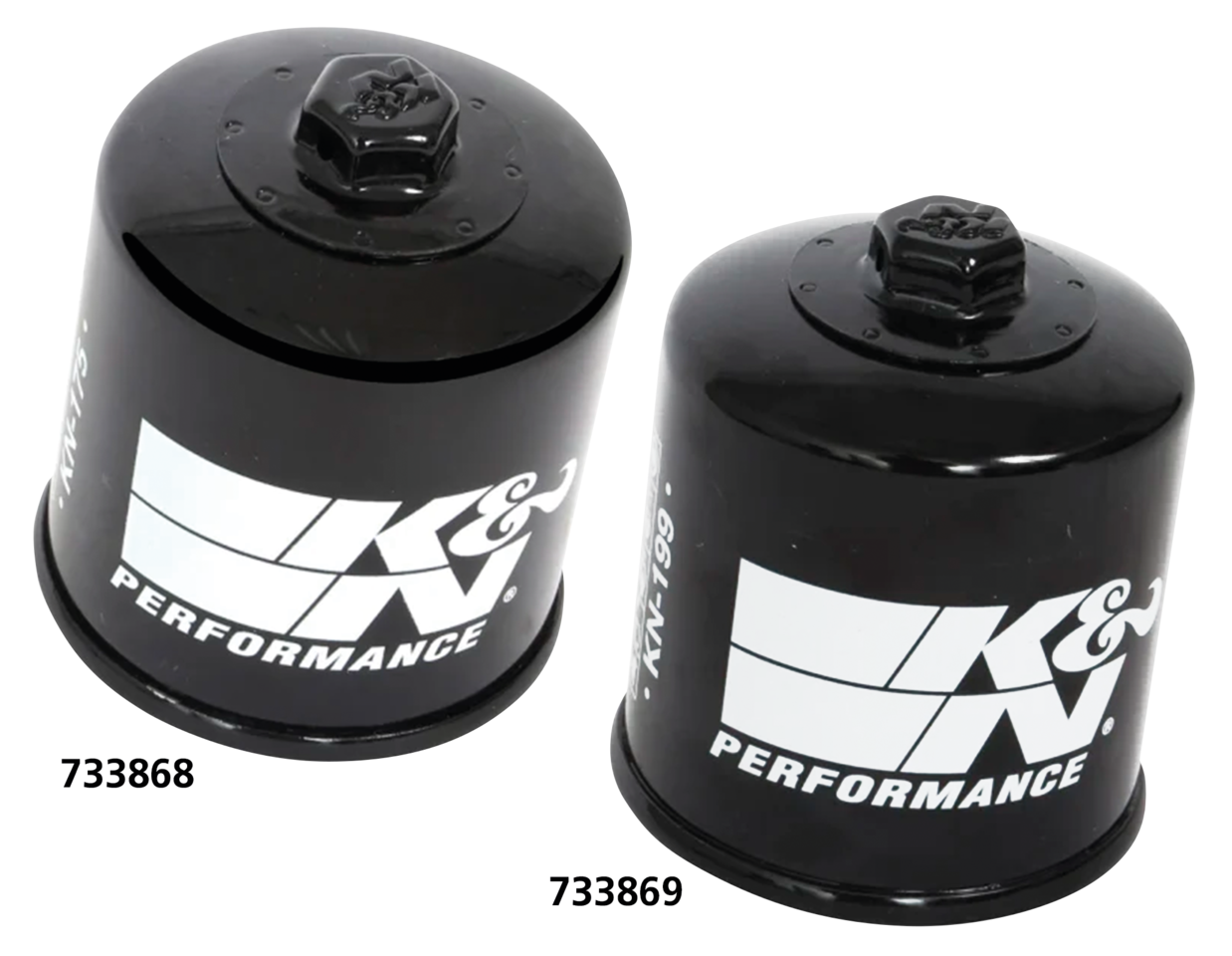 K&N Wrench-Off Oil Filters for Indian