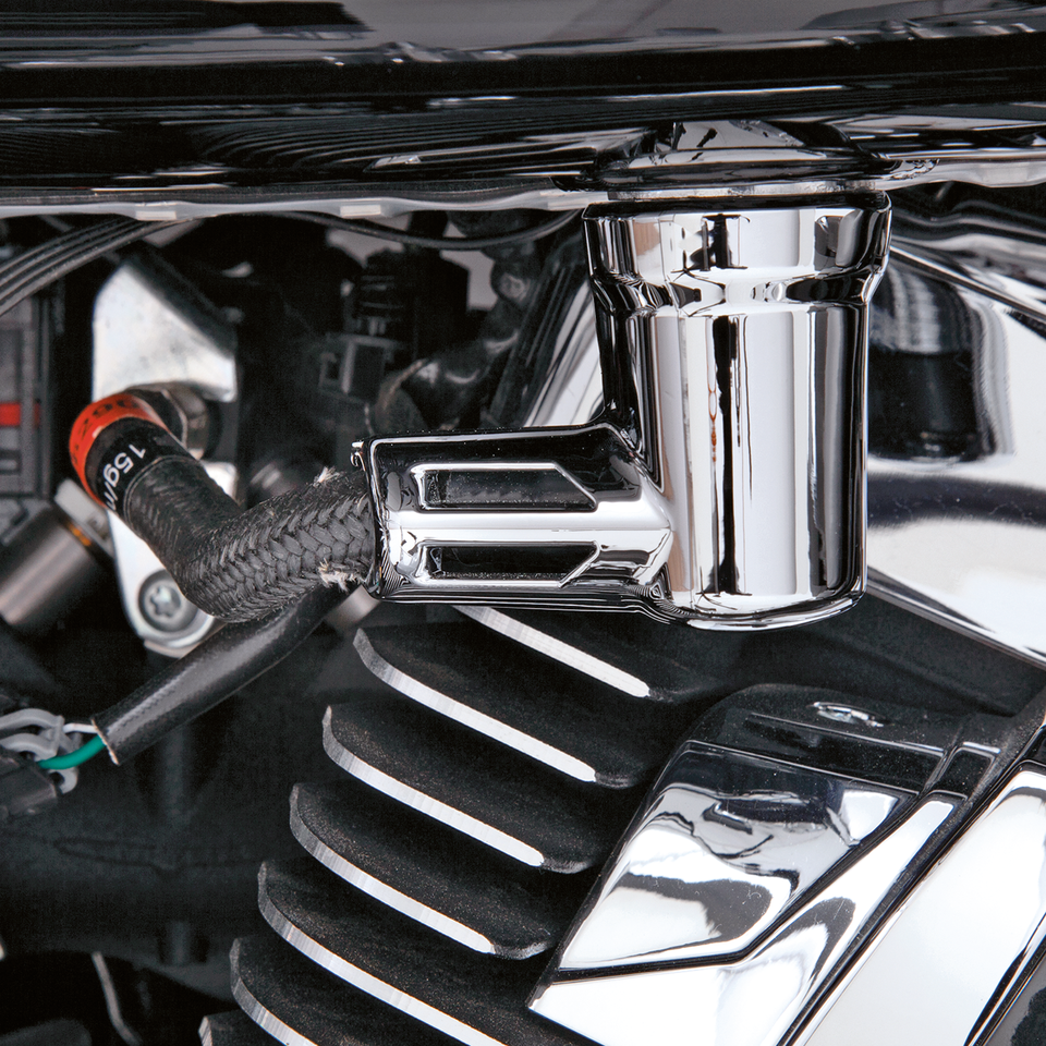 Ciro Chrome Fuel Fitting Cover – Gas- & Oil Tank
