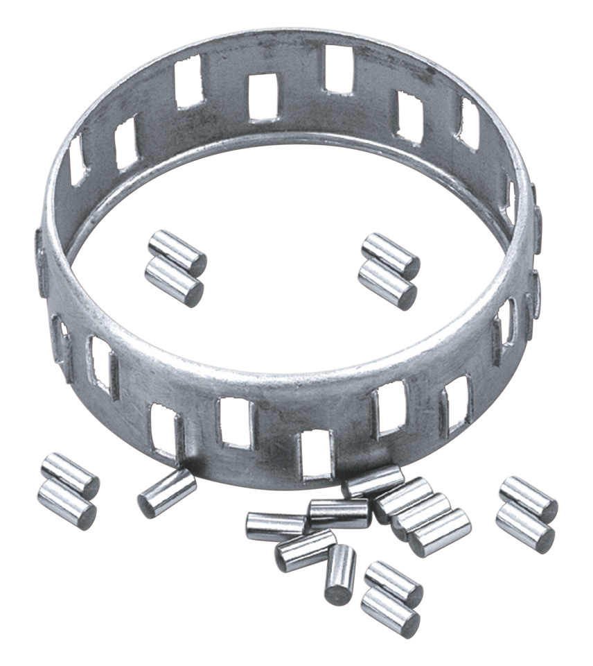 Zodiac Seamless Bearing Retainer with Rollers for Big Twin – Primary & Clutch