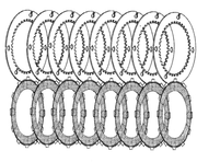 Rivera Primo Replacement Clutch Plates for Primo Pro-Clutch – Primary & Clutch