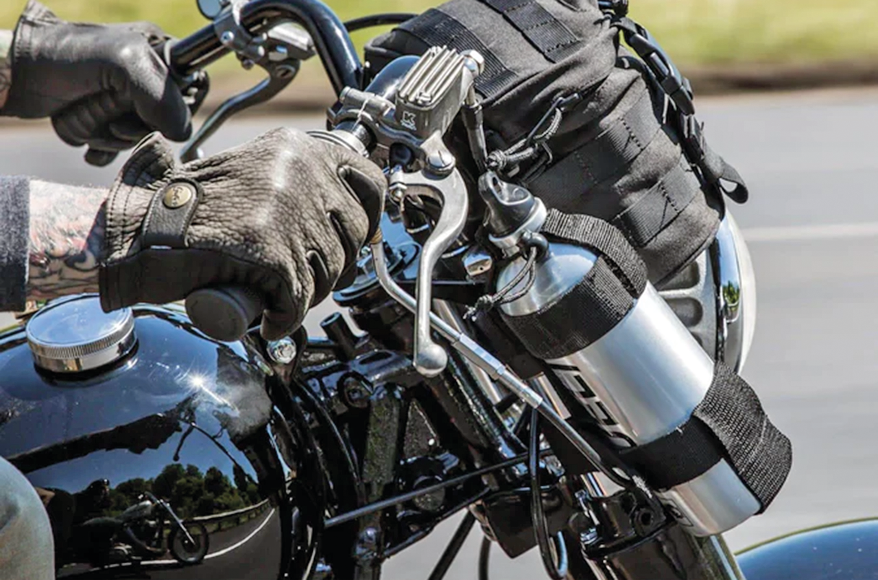 Lowbrow Customs Fuel Reserve Bottles and Carriers – Helmets