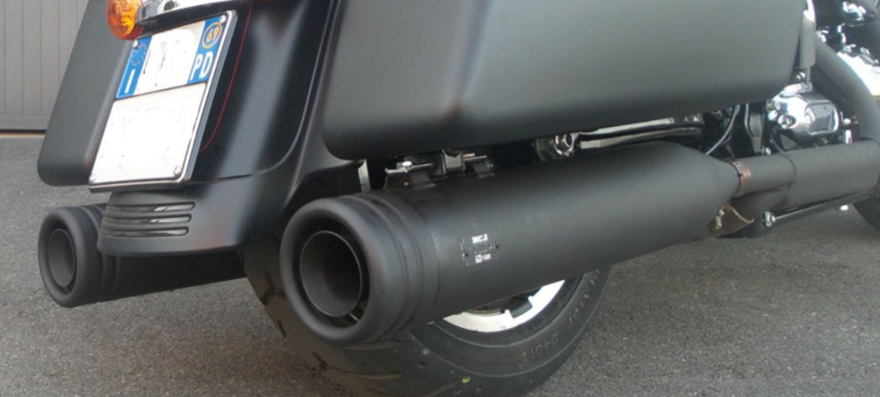 Mcj Adjustable Exhausts for Touring