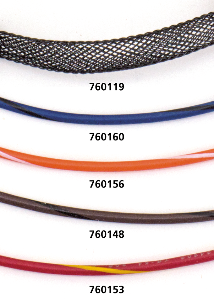 Namz Black Braided Flex Sleeving – Electric & Light