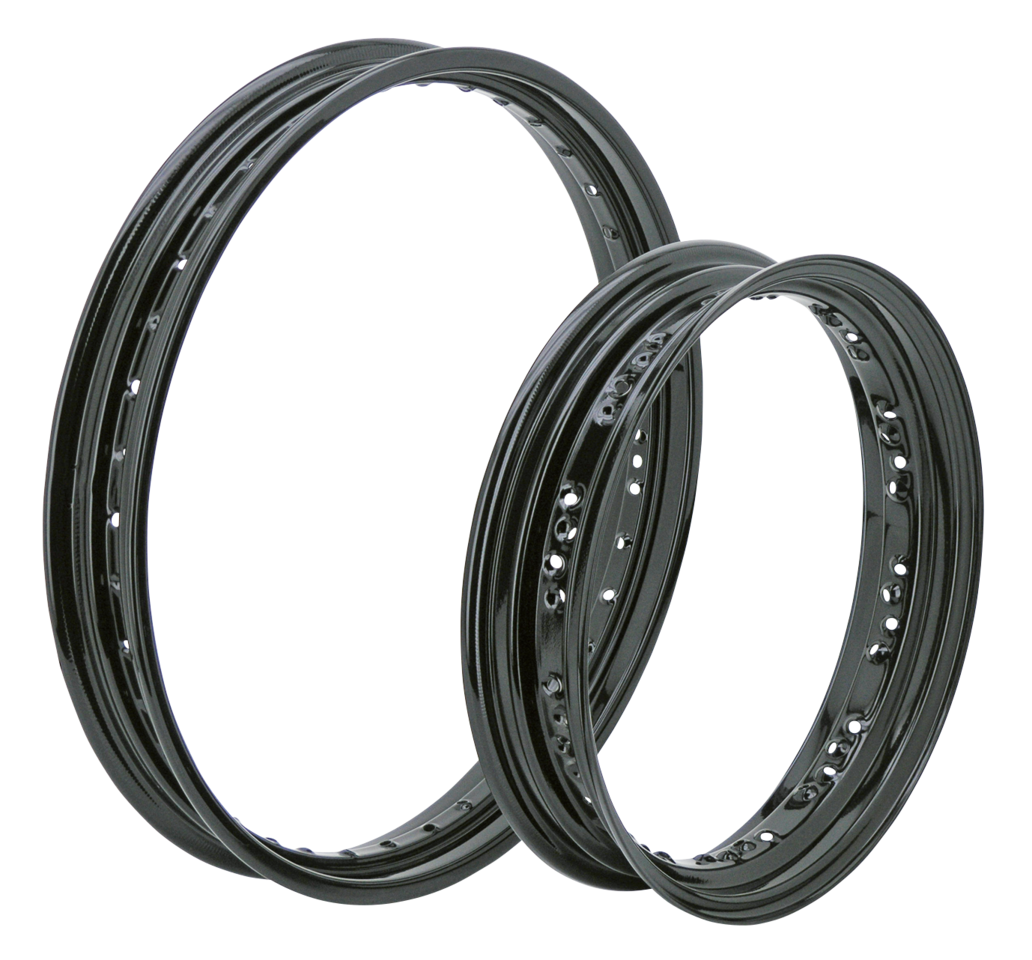 Samwel Supplies Black Powder Coated Rims – Wheel & Tire