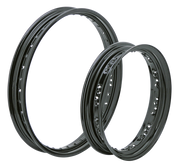 Samwel Supplies Black Powder Coated Rims – Wheel & Tire
