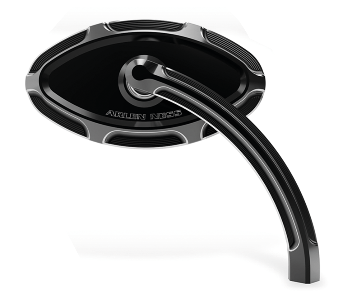 Arlen Ness Forged Billet Mirrors – Handlebar