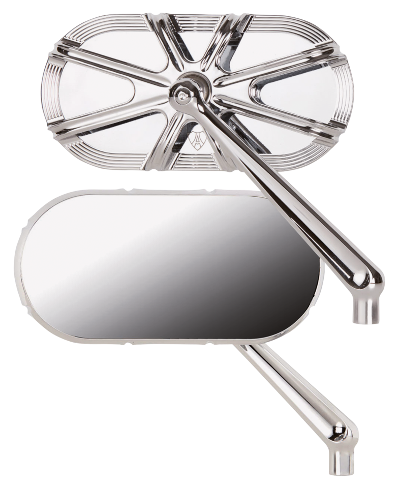 Arlen Ness Caged Series Forged Billet Mirrors – Handlebar