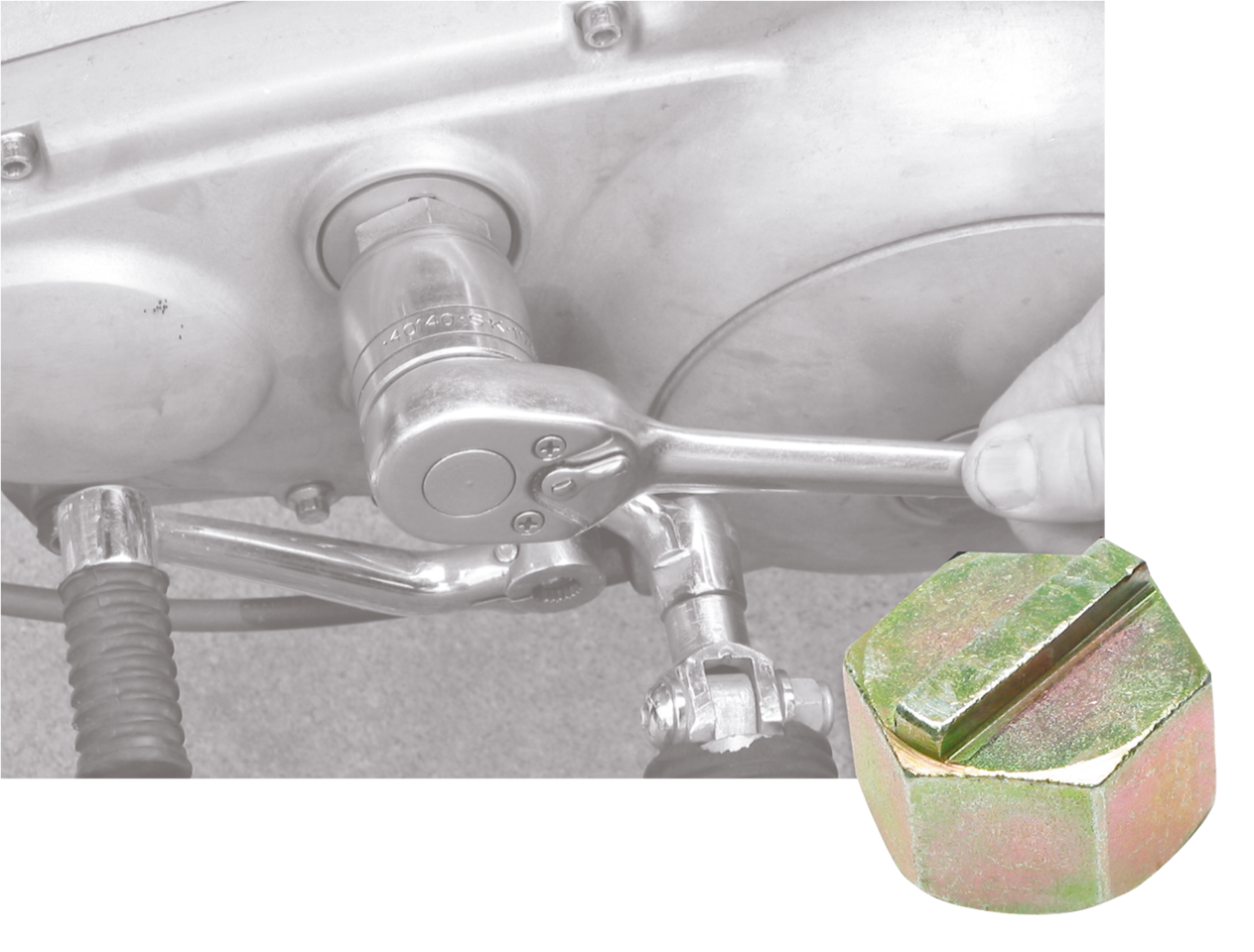 Colony Sportster Primary Cover Inspection Plug Tool – Tools & Chemicals