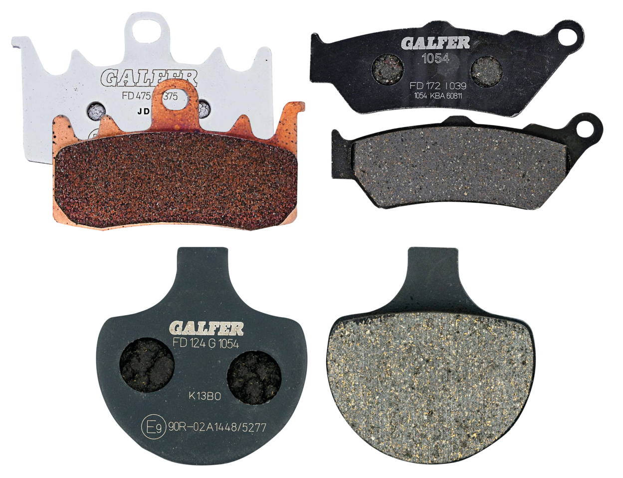 Galfer Performance Brakes Disc Brake Pads for Indian