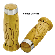 Zodiac Carpenters Wooden Handlebar Grips