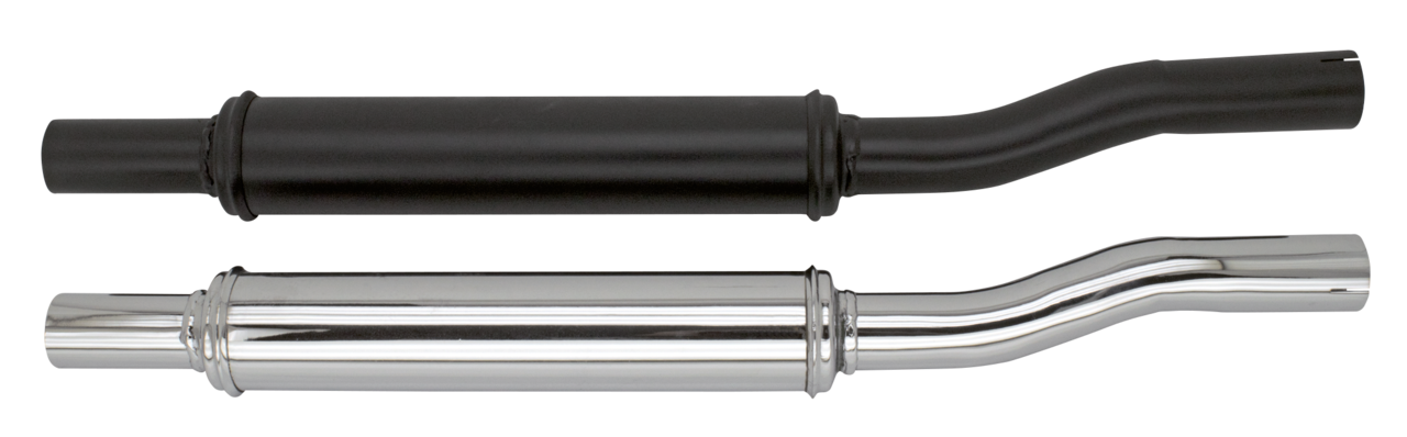 Samwel Straight Pipe Muffler for 45CI Wl – Exhaust