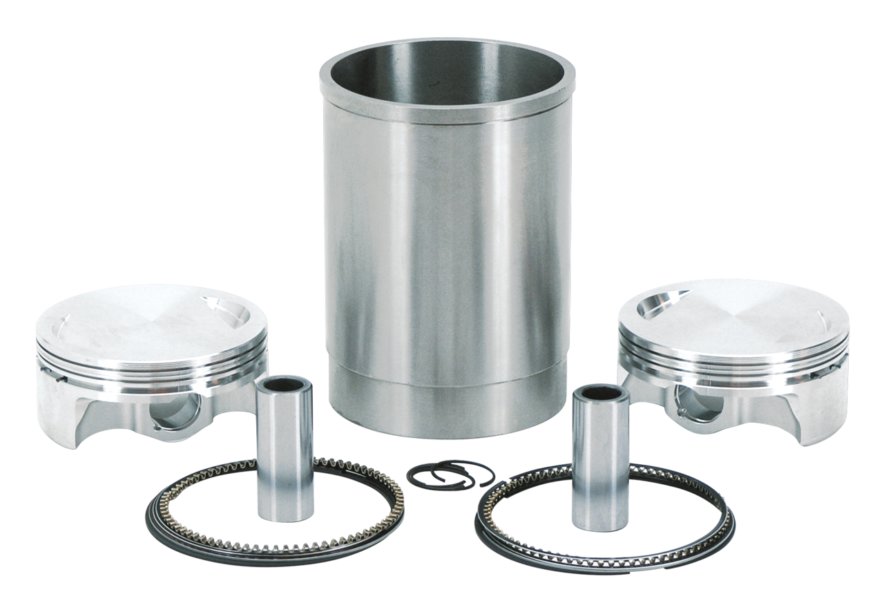 Wiseco 110 Ci Sleeper Kit with 4" Big Bore Pistons for Twin Cam – Engine