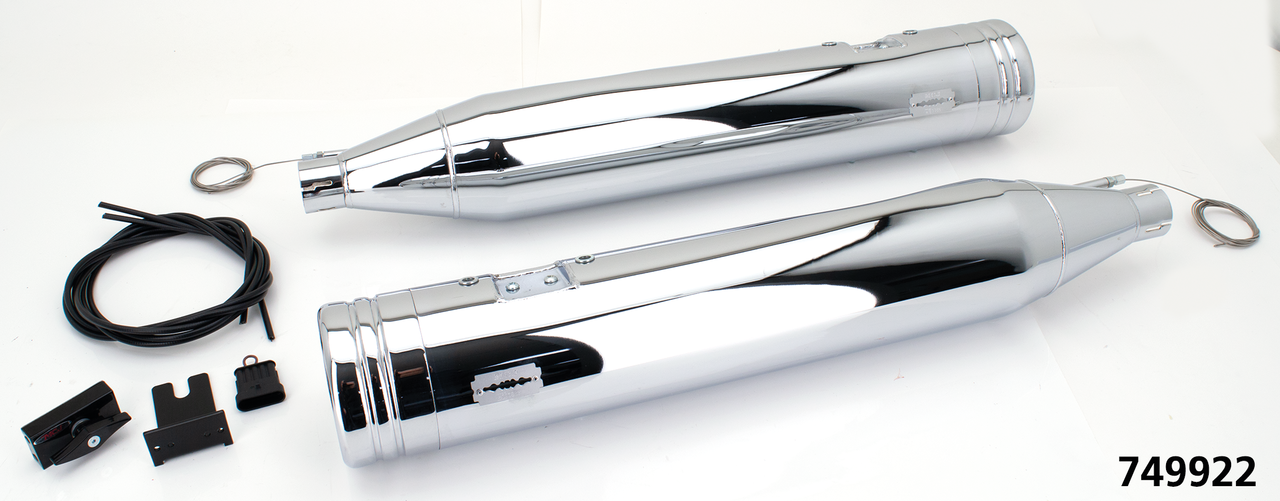 Mcj Adjustable Exhausts for Touring
