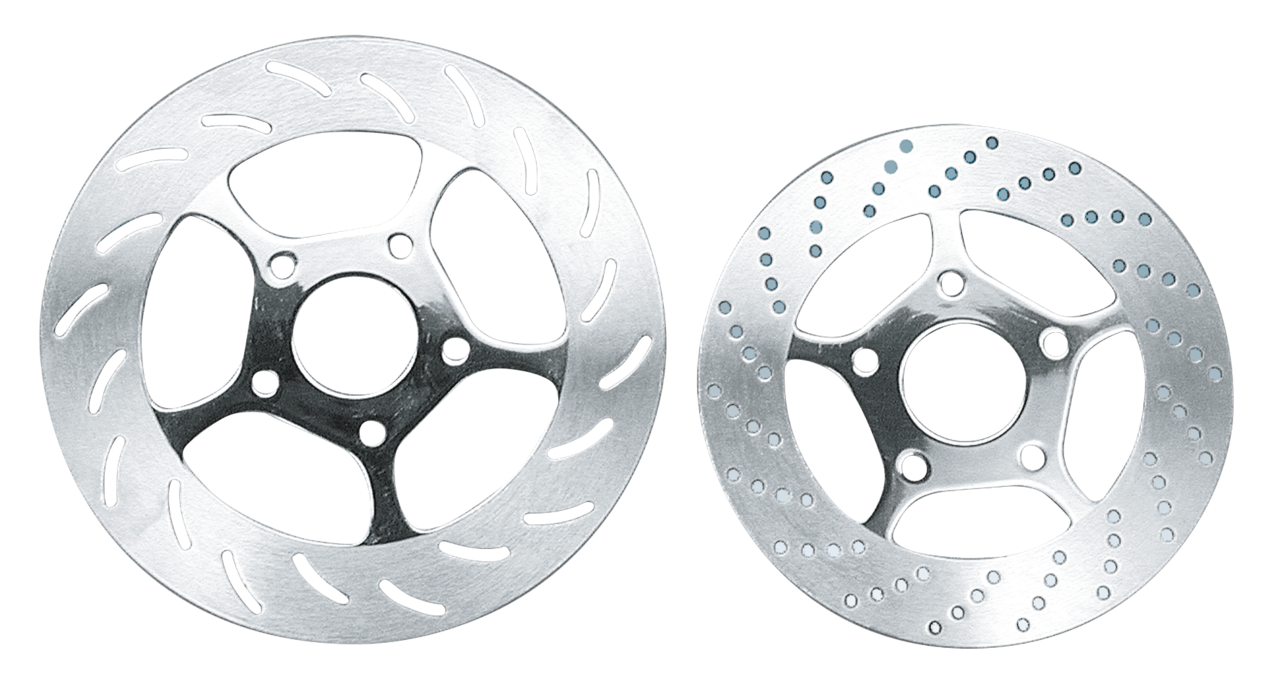 Tolle Chrome Five Spoke Disc Rotors – Brake