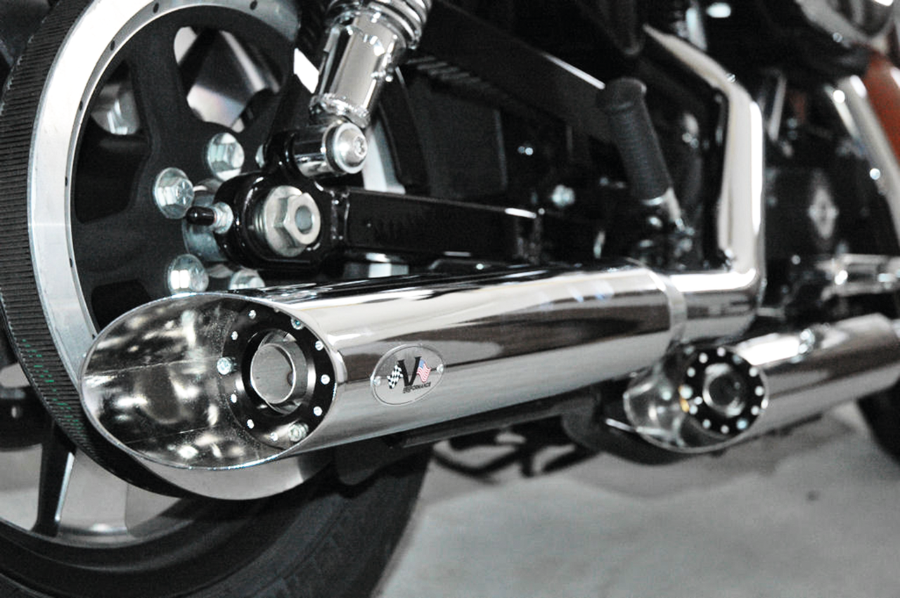 V-Performance Slip-On Mufflers for Sportster – Exhaust