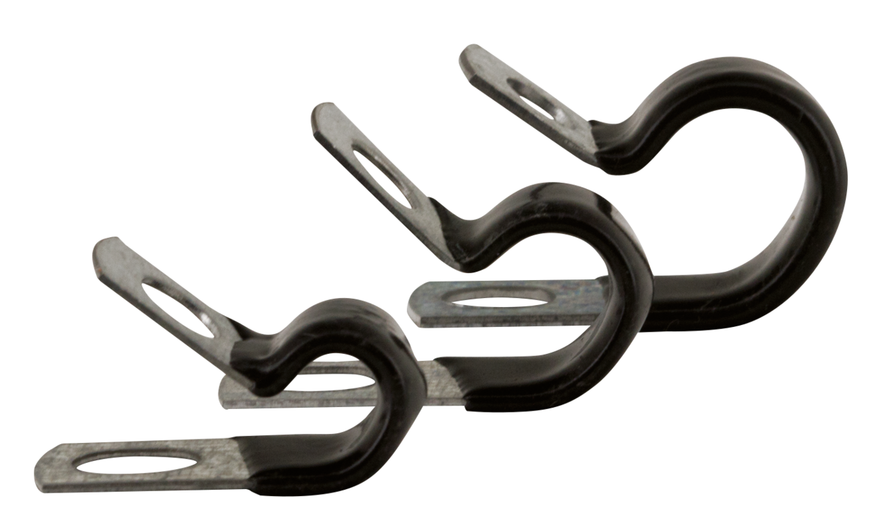 V-Twin Cable, Hose, Wire and Brake Line Clamps – Hardware
