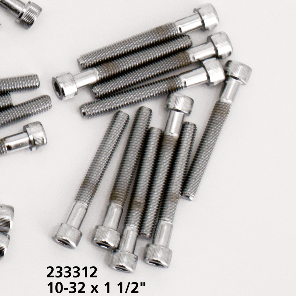Midwest Acorn Nut Company Chrome Plated Allen Head Screws Assortment – Hardware