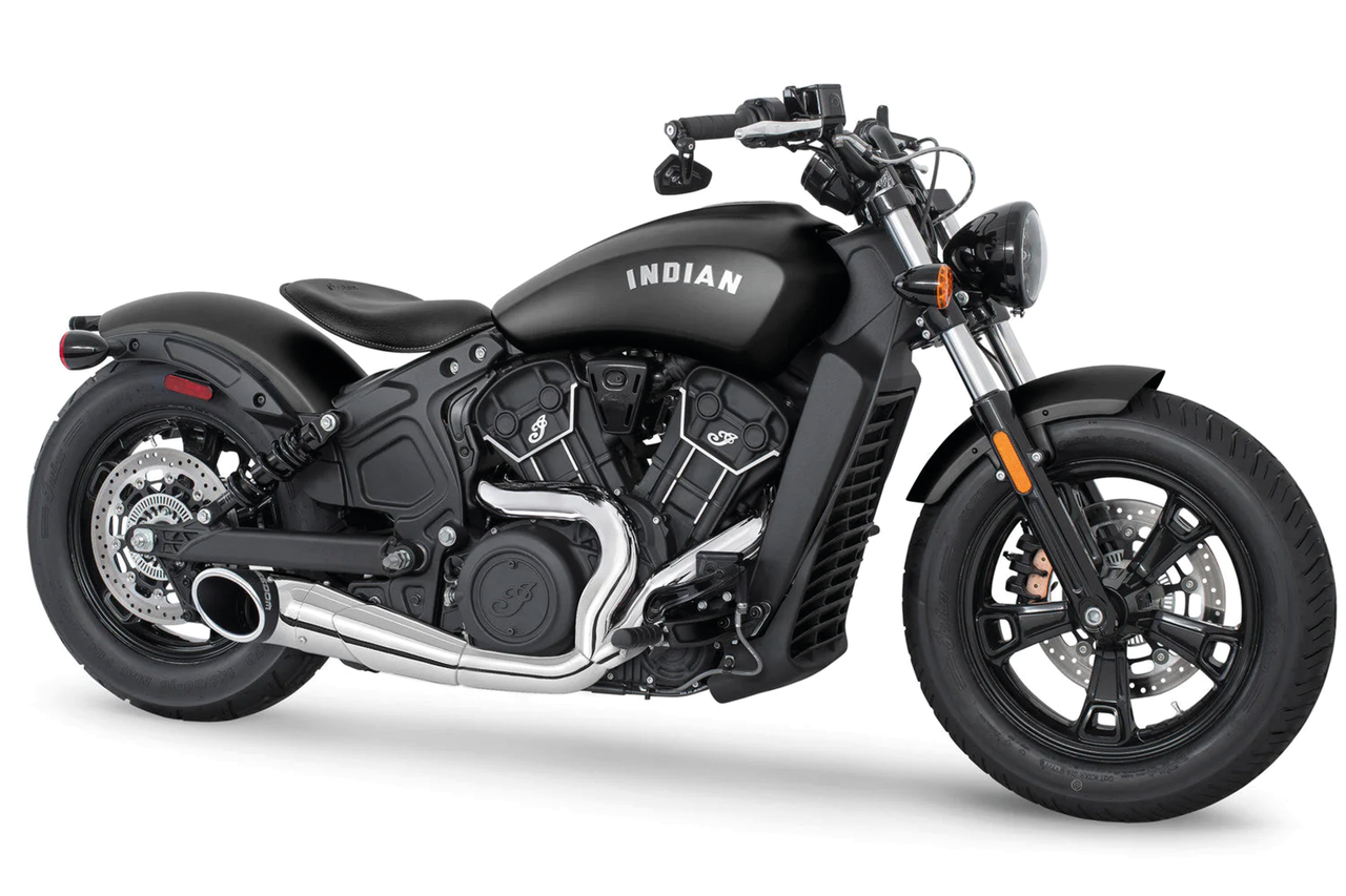 Freedom Performance Exhaust Shorty 2-INTO-1 for Indian Scout