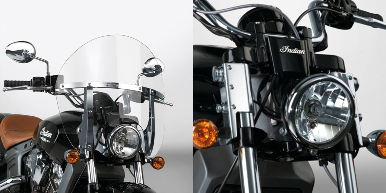 National Cycle Switchblade Chopped Quick-Release Windshields
