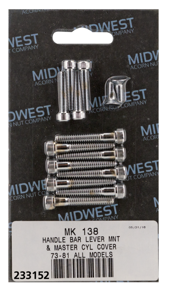 Midwest Acorn Nut Company Chrome Plated Bolt Kits – Hardware