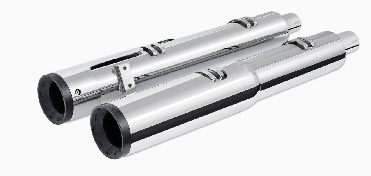 Freedom Performance Exhaust 4 1/2" Two-Step Slip-Ons for Indian Powerplus & Thunderstroke