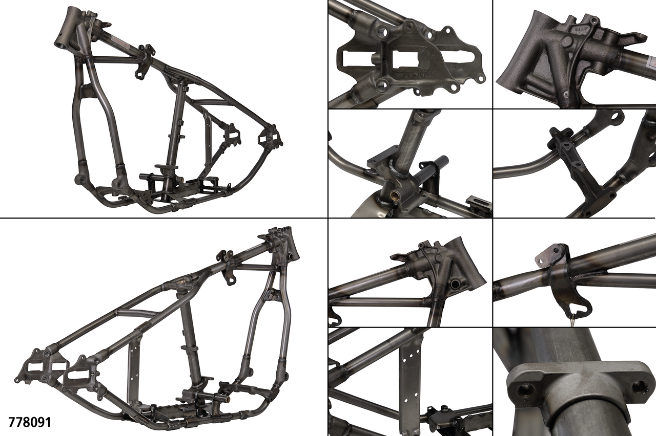VG Classic Frames & Parts VG Classic Replica Knucklehead and Panhead Hardtail Frames – Frame & Rear Suspension