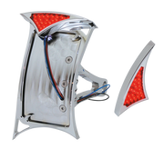 Zodiac Sidemount License Plate Bracket with Gothic LED Taillight – Electric & Light