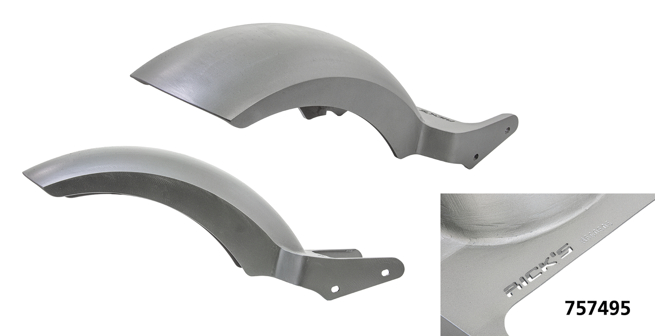 Rick's Motorcycles Rick’s Milwaukee Eight Softail Rear Fenders – Fender & Struts