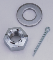 Zodiac Chrome Plated Front and Rear Axles – Wheel & Tire