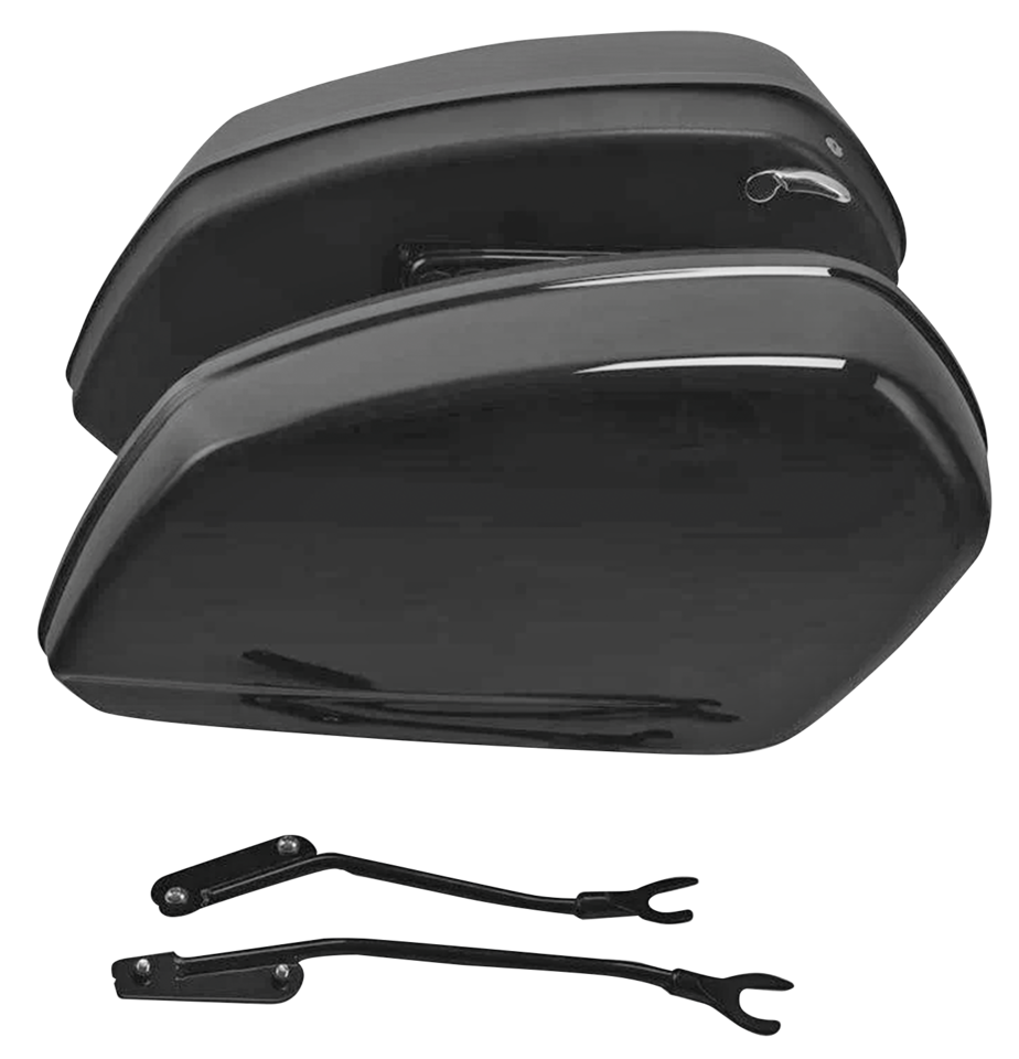 Zodiac Sport Glide Style Softail Detachable Saddlebag Kit – Luggage