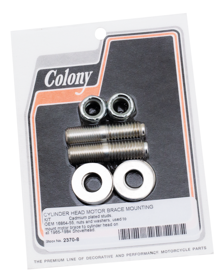Colony Stock Style Top Motor Mounts for Vintage Harley-Davidson Big Twin – Engine