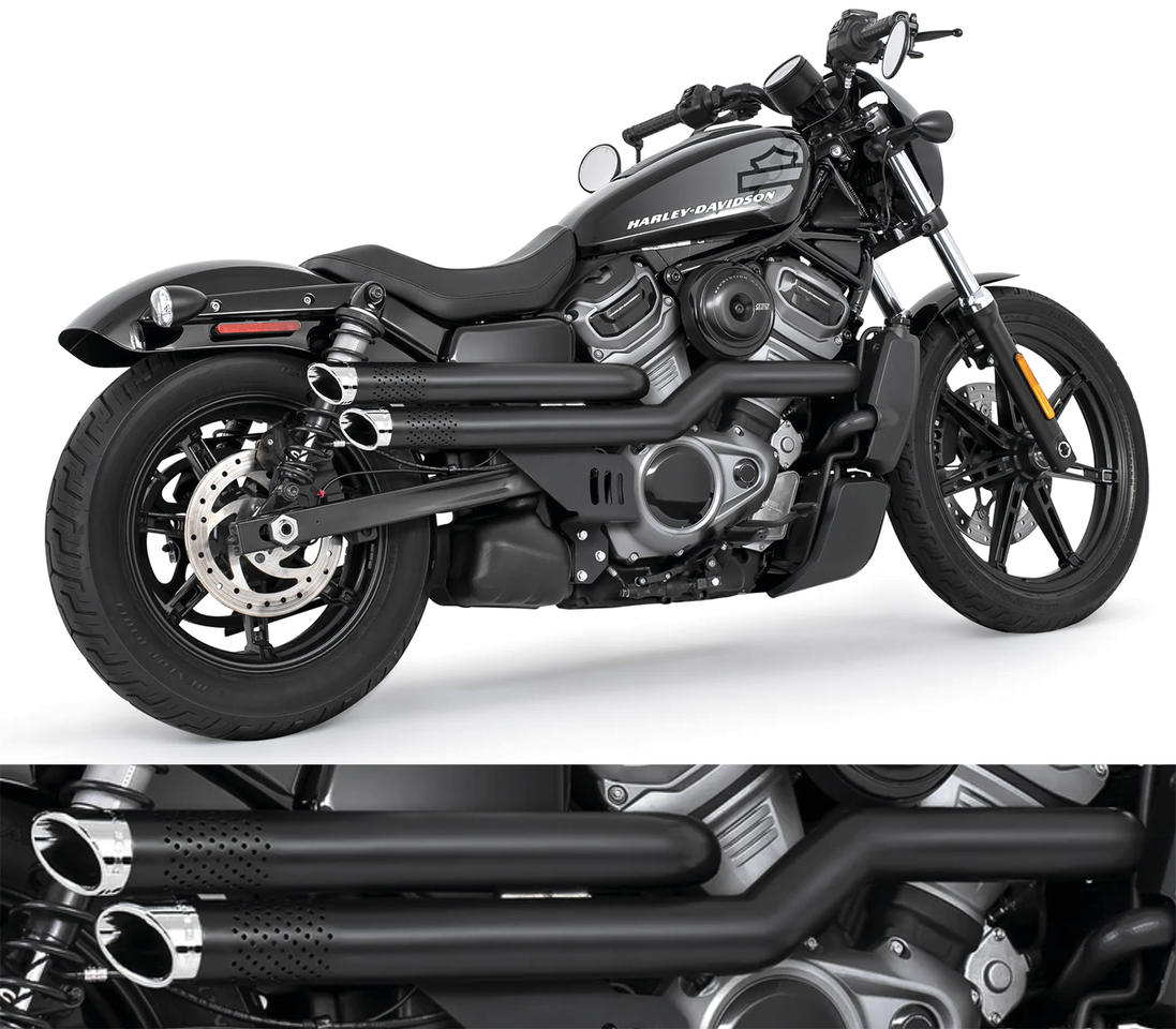 Freedom Performance Independence Exhausts for RH Sportster