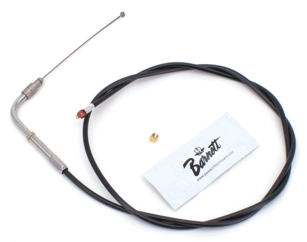 Barnett Clutches & Cables T04 - Throttle & Idle Cable 1996-2015 Softail, 1996-2017 Dyna, 1996-2001 Carburetor Equipped Touring & 2007 to Present Sportster – Control Cables & Hydraulic Lines